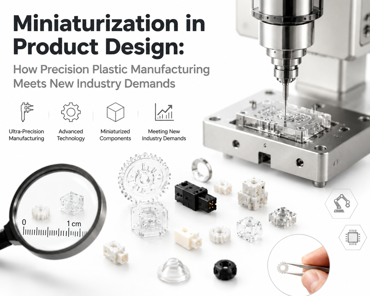 Miniaturization in Product Design: How Precision Plastic Manufacturing Meets New Industry Demands