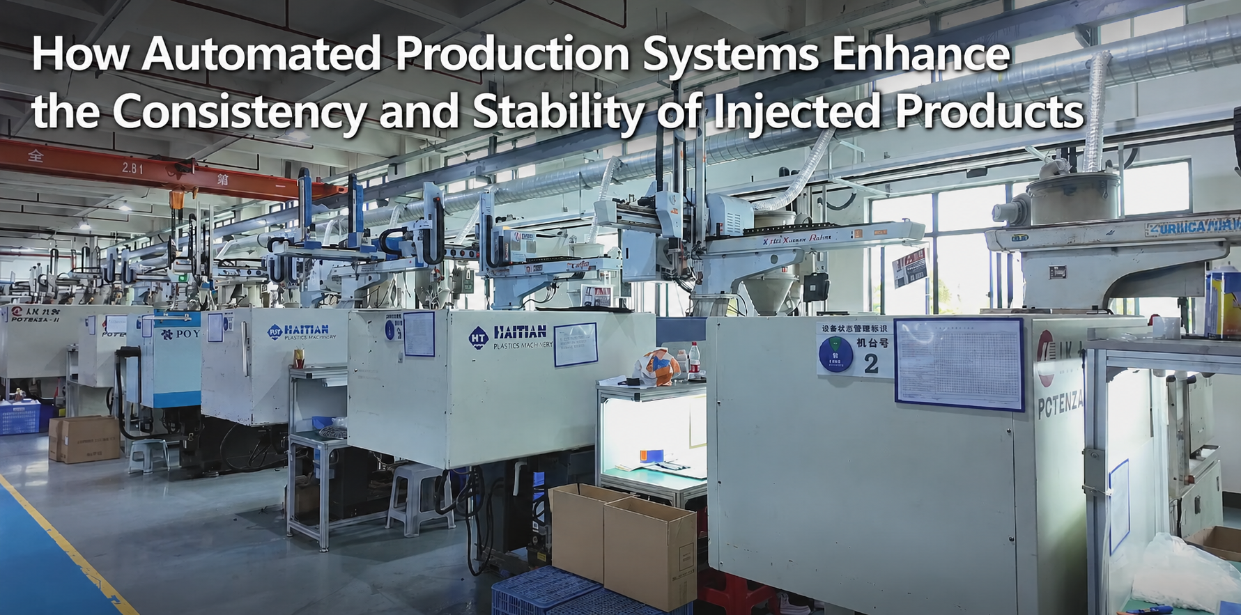 How Automated Manufacturing Systems Improve Consistency and Stability in Injection Molding Production