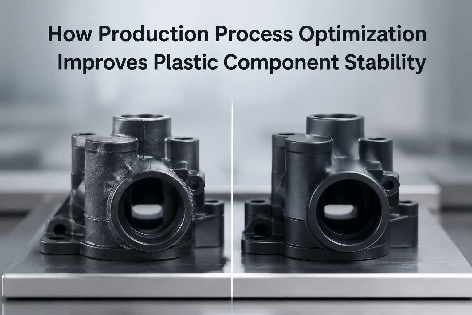 How Production Process Optimization Improves Plastic Component Stability