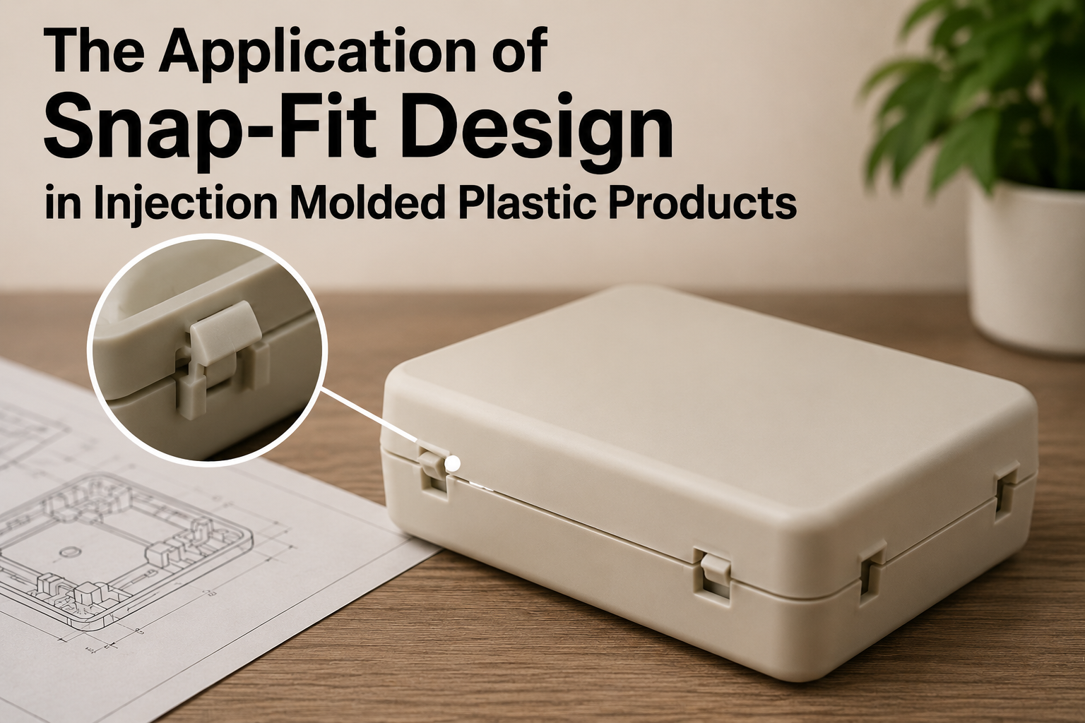 The Application of Snap-Fit Design in Injection Molded Plastic Products