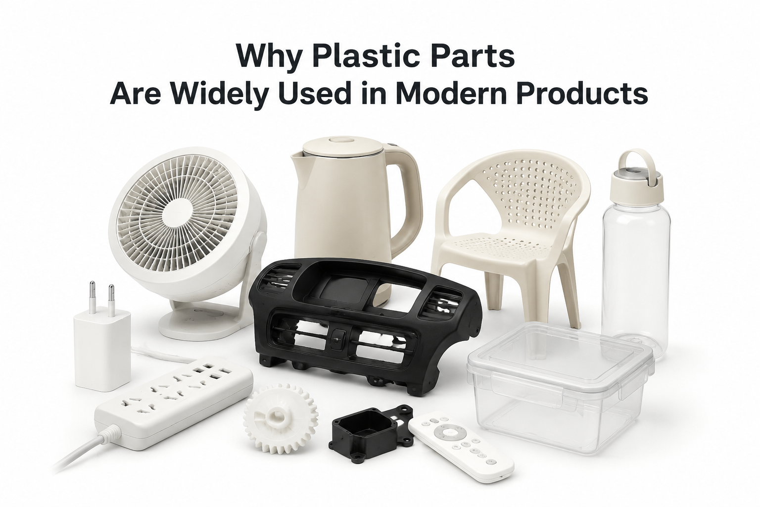 Why Plastic Parts Are Widely Used in Modern Products