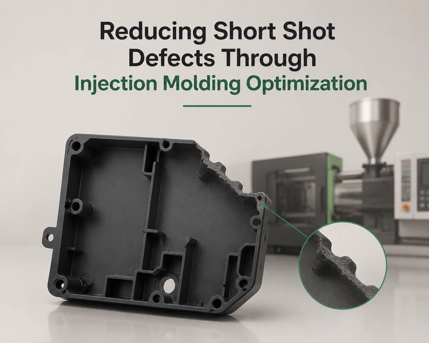 Reducing Short Shot Defects Through Injection Molding Optimization
